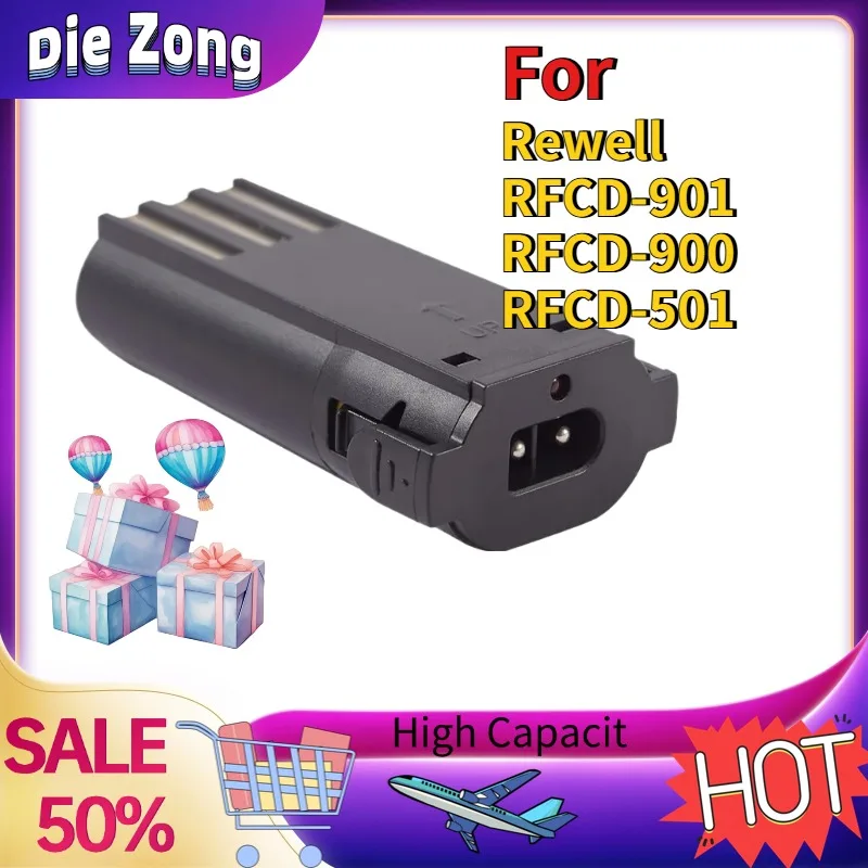 

In Stock For Rewell RFCD-901 RFCD-900 RFCD-501 Hair Clipper Replacement Battery Brand New RechargeableBattery