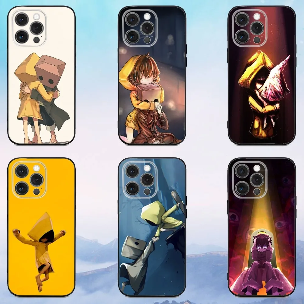 

Game Little N-Nightmares Phone Case For iPhone 16e,16,15,14,13,12,11,Pro,X,XS,Max,XR,Plus,Mini Soft Black Cover
