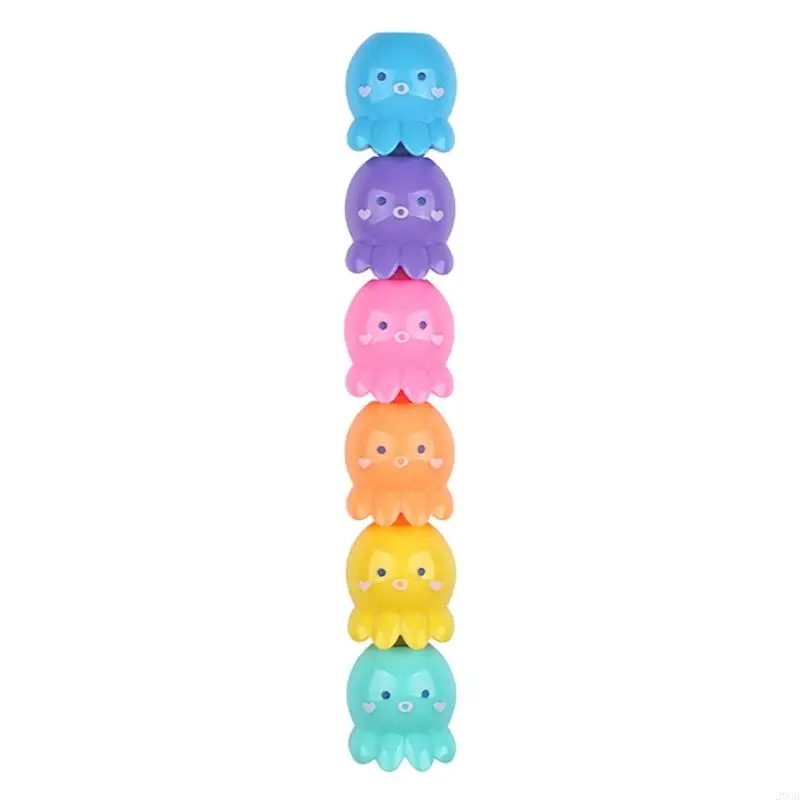 203b colorati oltopus evidenziatori per punta coglione penne colori pastello per bambini 5pc