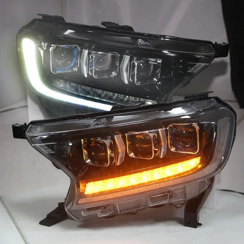 FULL LED Headlights For FORD Ranger SUV For Everest 2016 Head Light Led Headlight