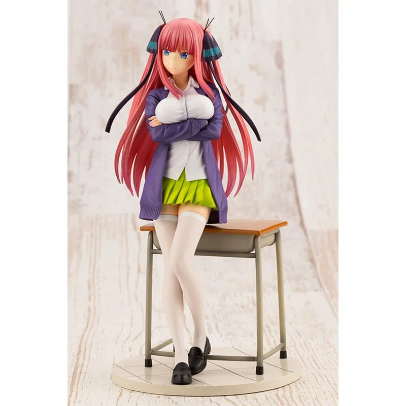 Oryginalne figurki Anime 1/8 Nakano Miku Nakano Yotsuba zabawki figurki akcji Model kolekcjonerski ozdoby prezenty dla dzieci