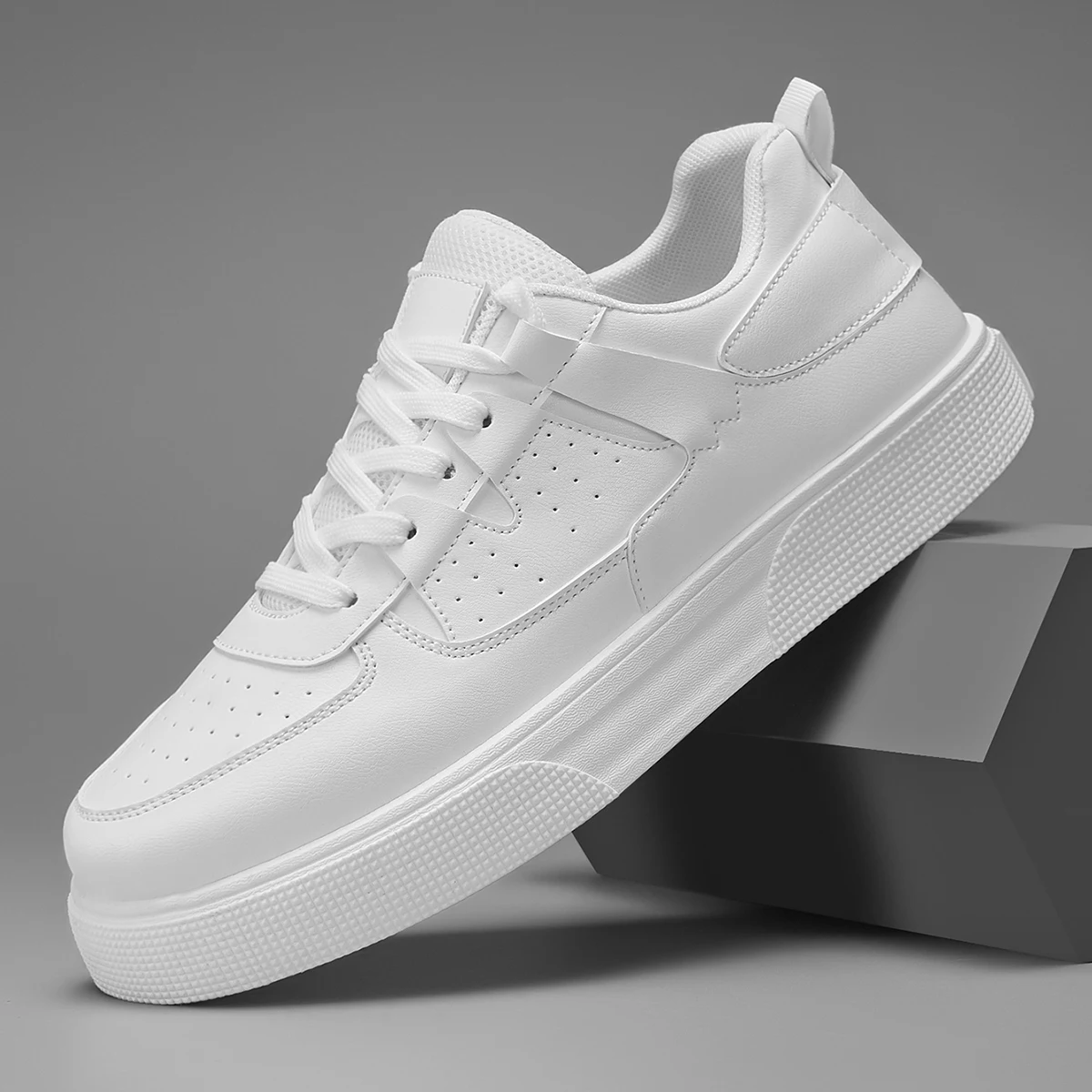 Casual sportschoenen voor heren, outdoor-wandeltrend, lichtgewicht en minimalistisch