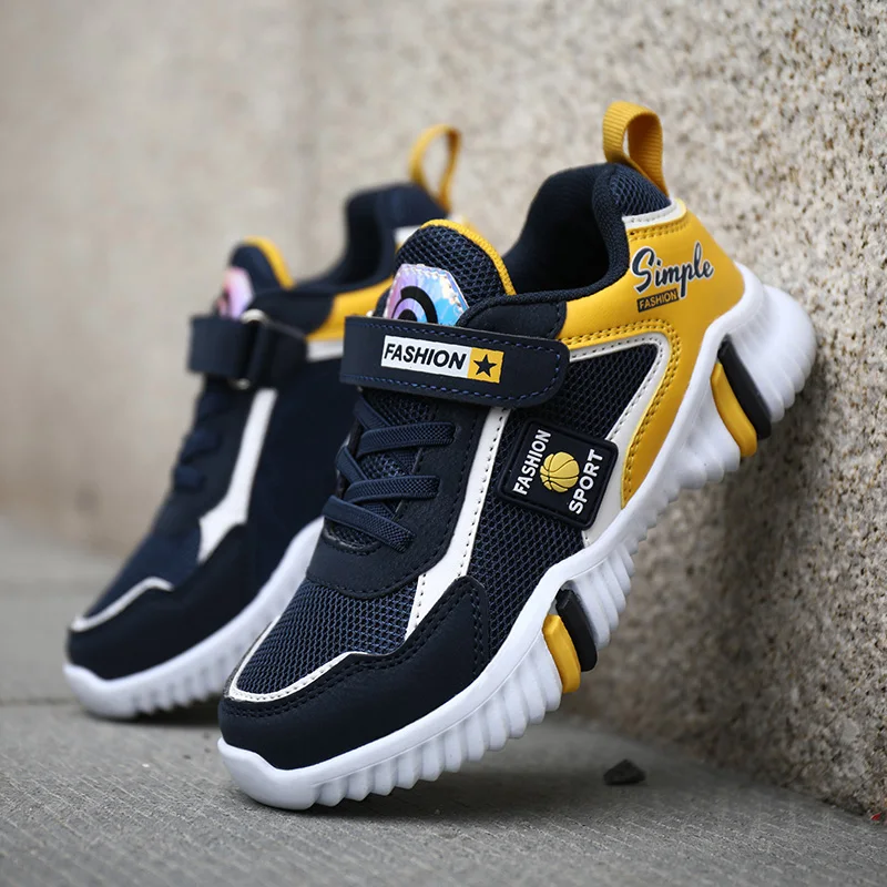 Childrens Sneakers for Boy and Girl Lightweight Flat Comfortable Outdoor Sports Running Shoes 2024 Trendy Tennis Shoes for Kids