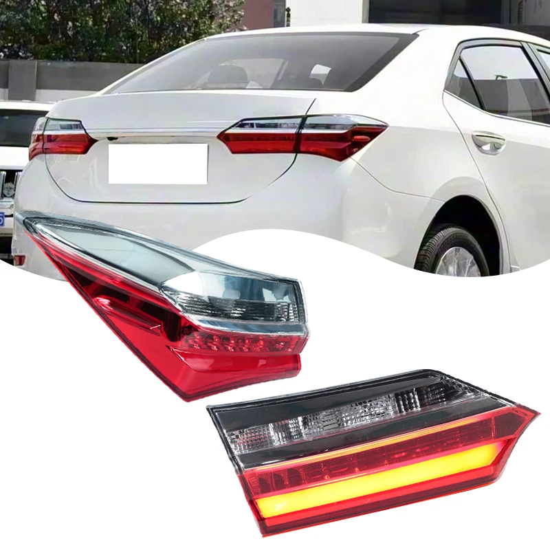 

Кожаные задние фонари для Toyota Corolla Hybrid 2014 2015 2016 2017