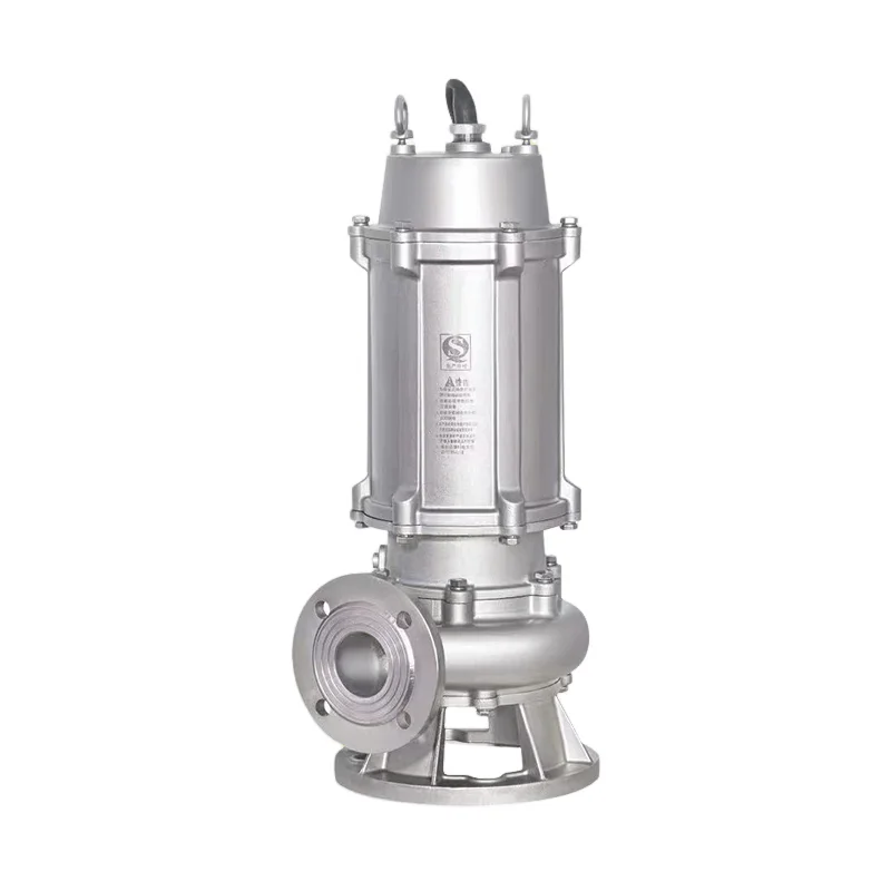 Submersible Pump 220v sewage pump stainless steel submersible   use d for sludge transportation