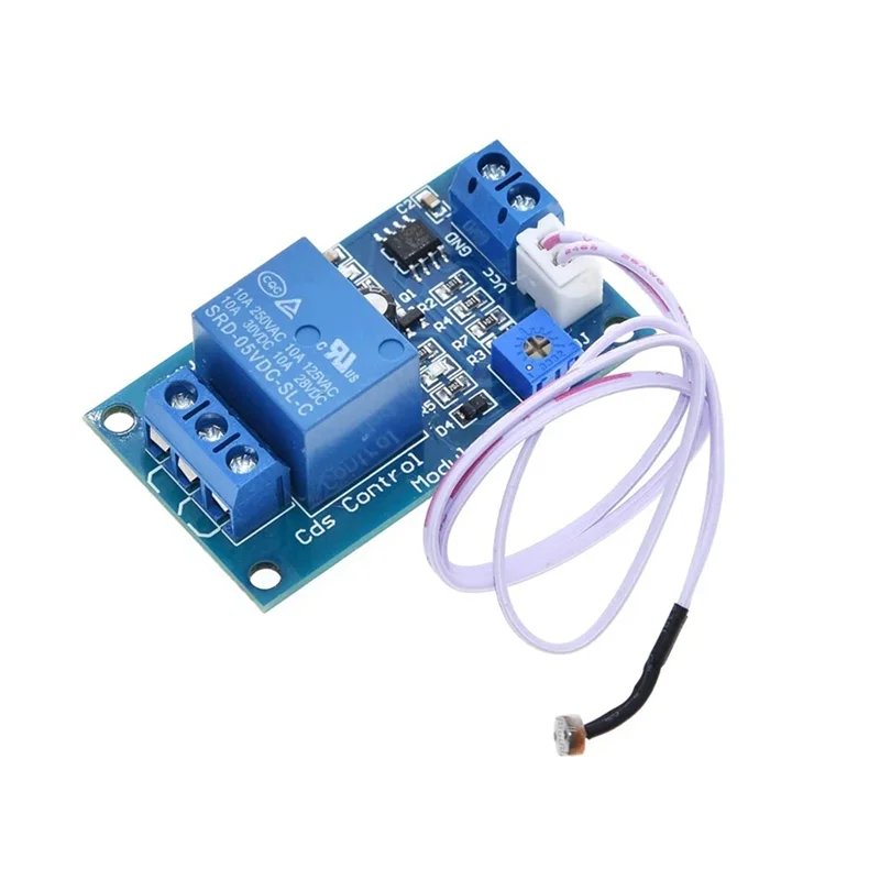 XH-M131 Photoresistor Module Brightness Automatic Control Module 5V9V12V Photocontrolled Relay Optical Switch
