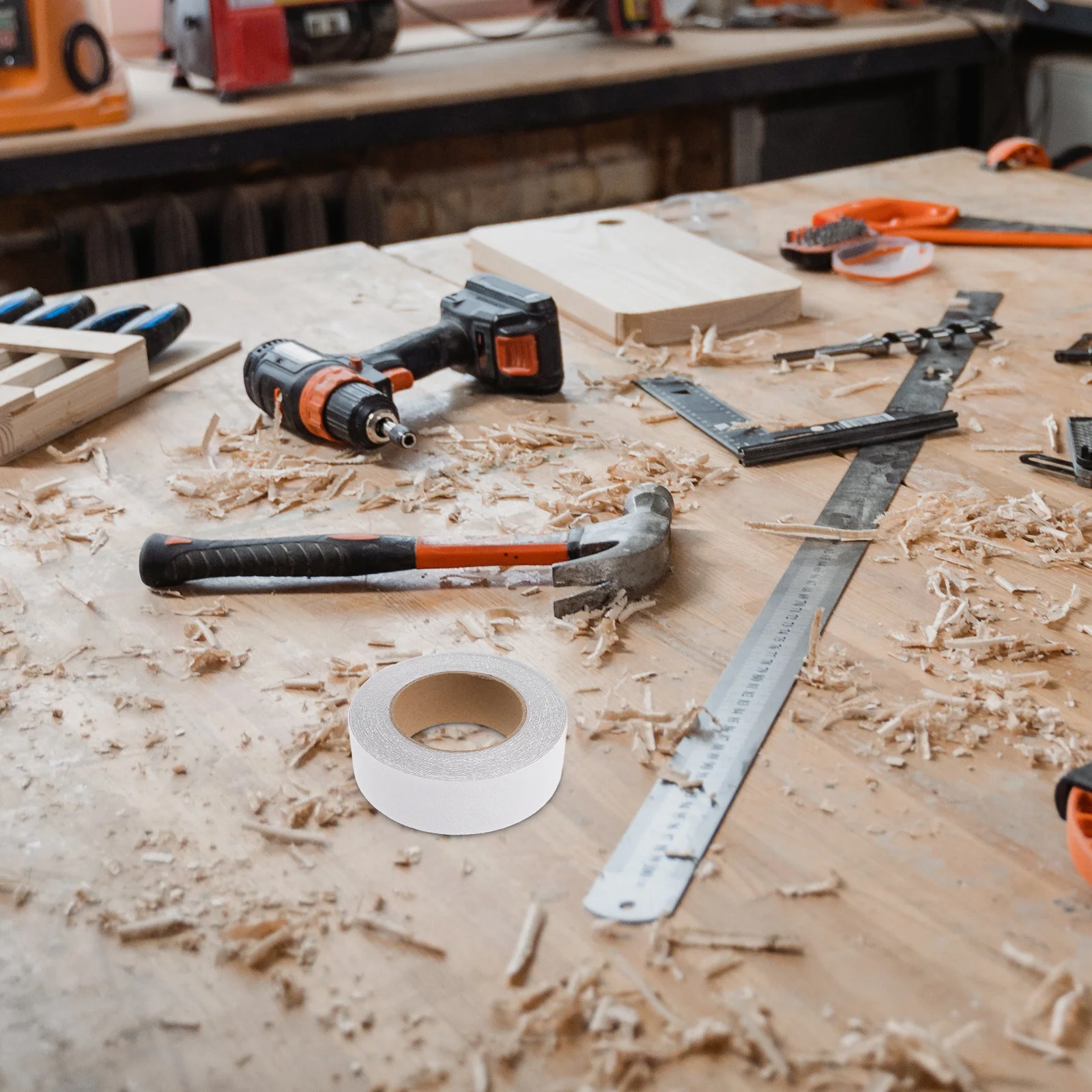 

1 Roll Anti Slip Stair Strips Indoor Grip Tape for Stairs Slip Resistant Floor Tape for Home Corridor Safety 10M