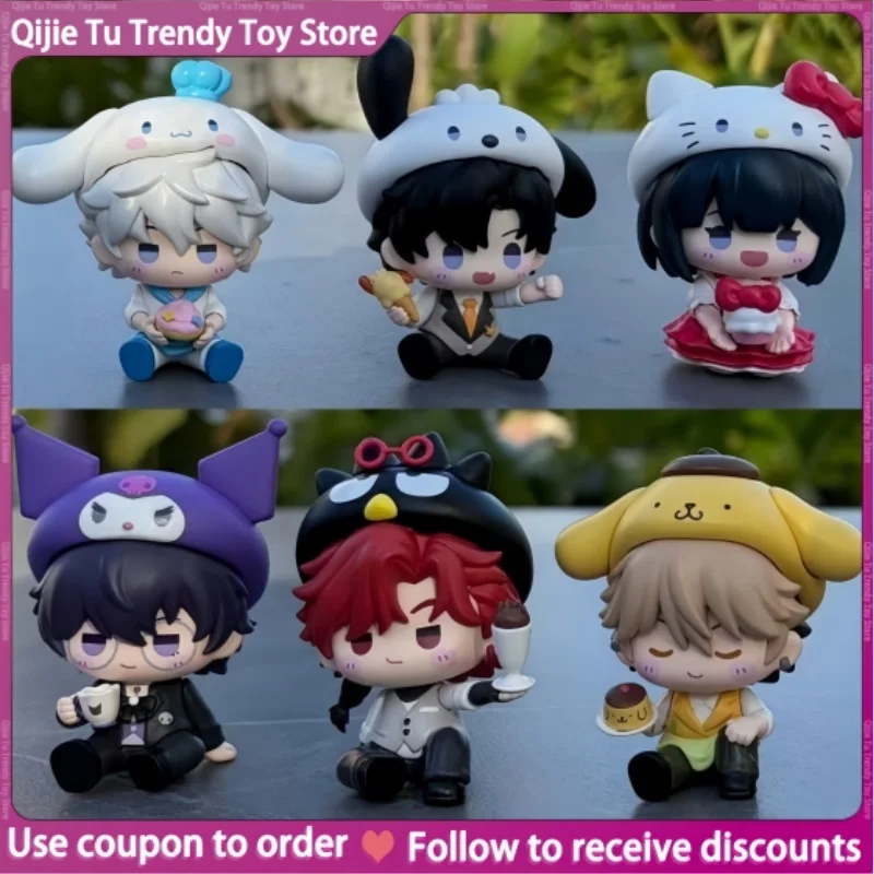 

Genuine Time Agent Collaboration Sanrio Sweet Time Mini Blind Box Figurine Cute Ornament For Girls Cute Gift Holiday Surprise