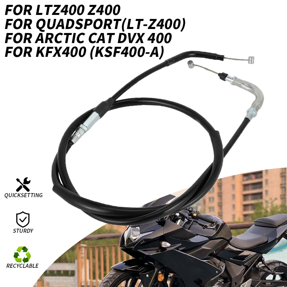 Motorrad-Kupplungskabel, elektrische Dirt-Bike-Teile für Suzuki LTZ400 Z400 2003–2009, 2012–2014, Arctic CatDVX400 KFX400