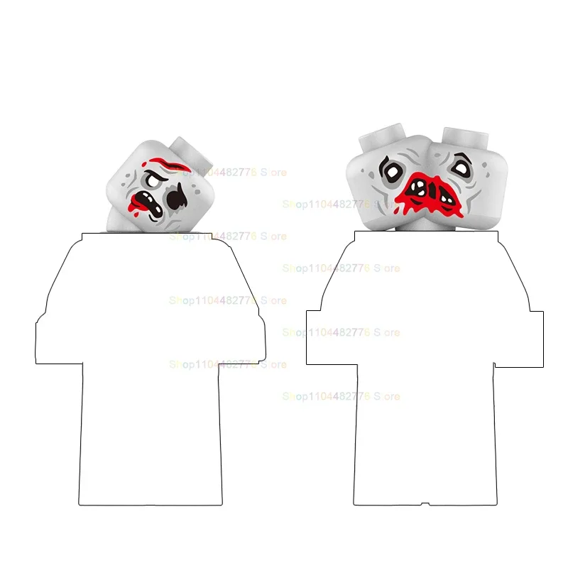 

Horror Series Assembly Building Block Action Figures Creative Model Toy for Children Christmas Gift Festival Gifts