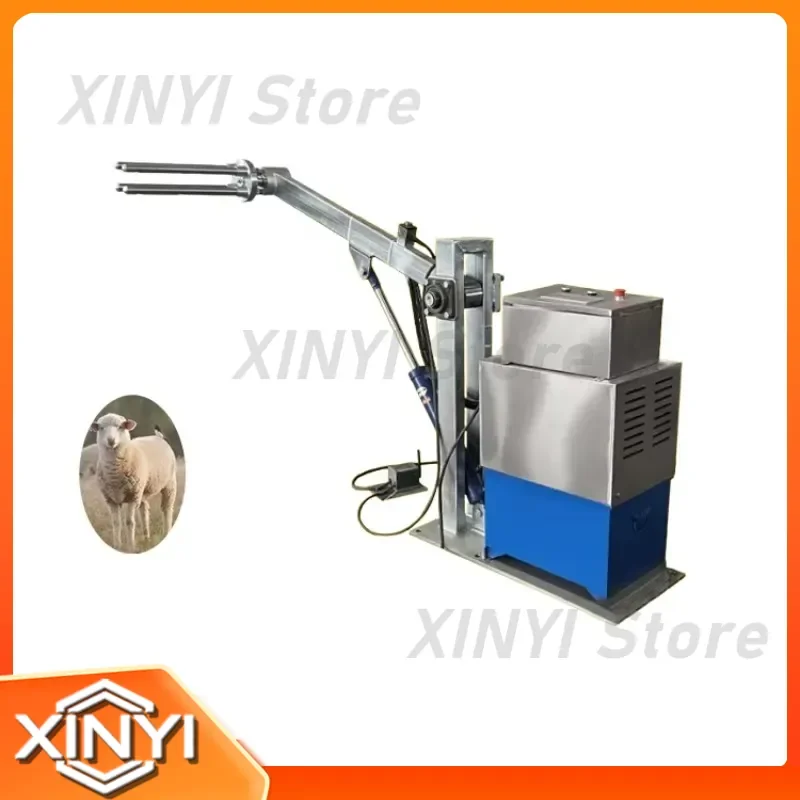 for Oblique Type Sheep Goat Skinning Machine for Sheep and Goat Slaughtering Equipment for Sheep Abattoir Goat Skin Peeling