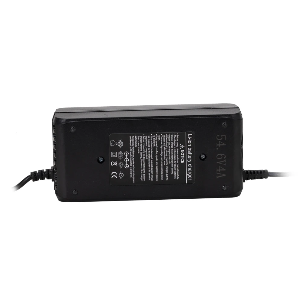 Chargeur large tension de batterie au lithium pour vélo électrique, batterie Li-ion, 36V, 42V, 48V, 54.6V, 52V, 58.8V, DC, XLR, RCA