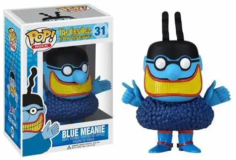 Funko Pop New The Beatles Toys John Lennon Paul MCcARTNEY GEORGE ryan RINGO STARR BLUE MEANIE 27 28 29 30 figurethoy in vinile