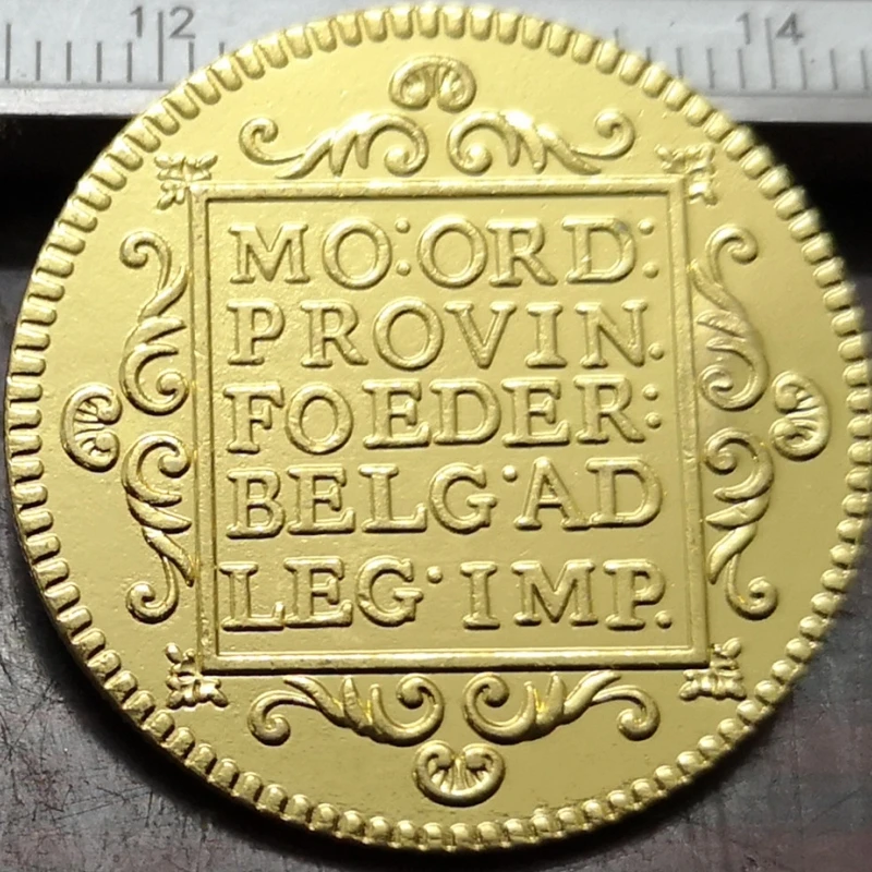 1777 Dutch Republic (Holland) 2 Dukaten Gold Copy Rare Coin