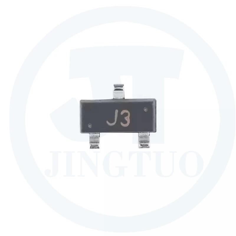 100pcs S9013 J3 0.5A 25V SOT-23 NPN SMD Chip Transistor