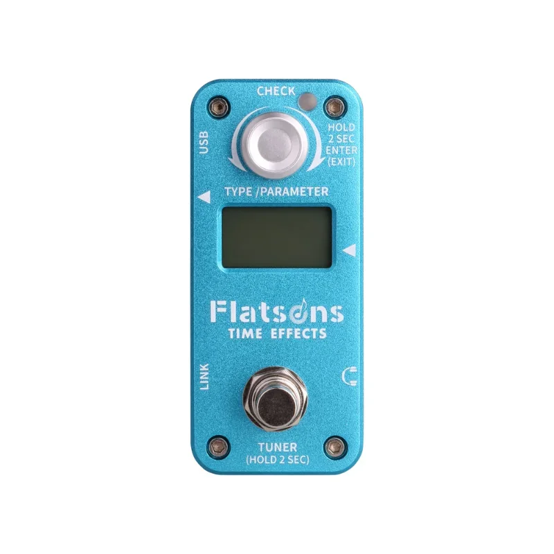 

FLATSONS Integrates Delayed Reverberation, with Three Modes of Reverberation Available: Hall Spring Room