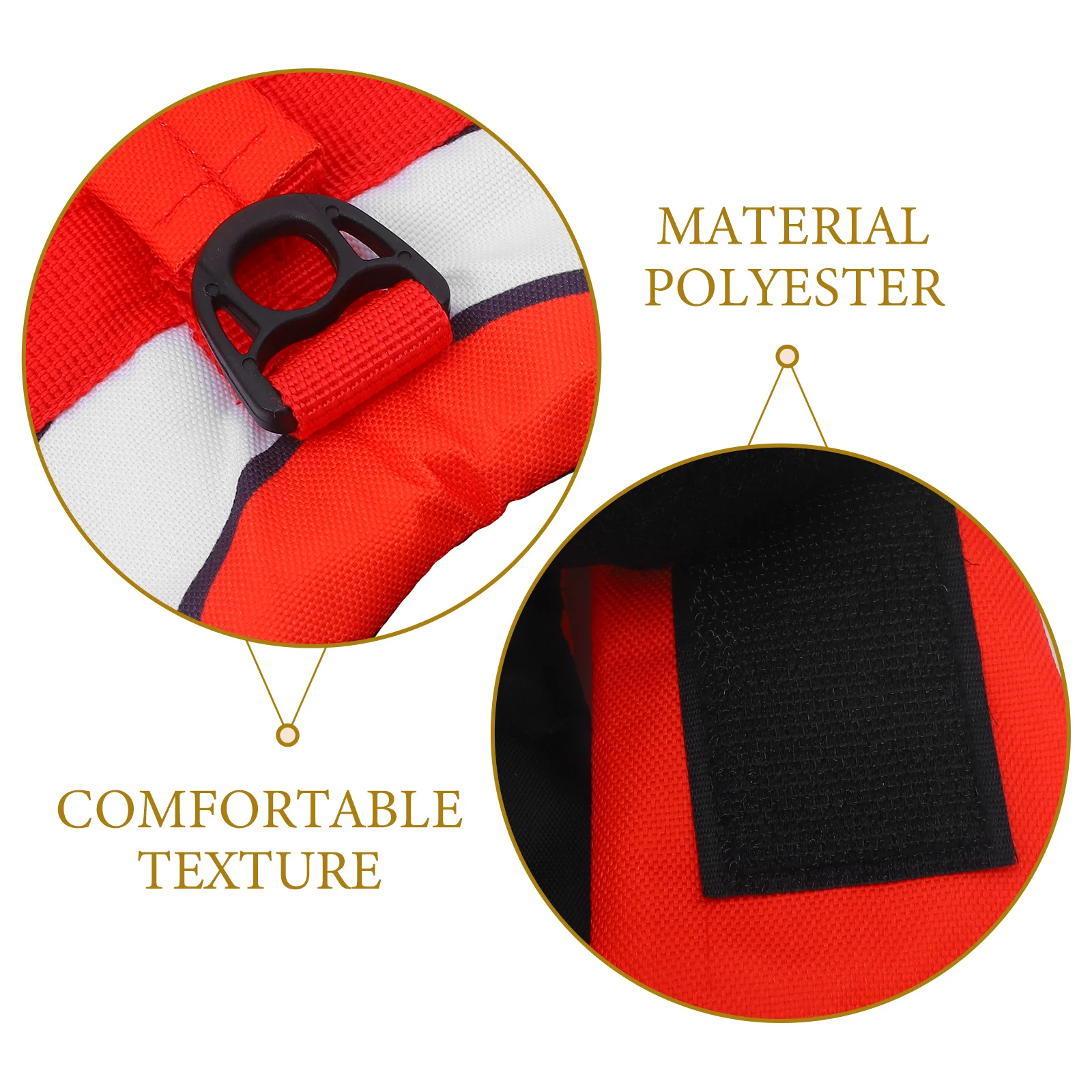 

Puppy Life Jacket Lightweight Breathable Fabric Quick Buckle Closure Fun Fish Shape Design for Safe Swimming