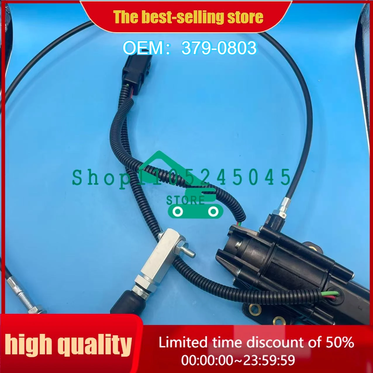 

271-2029 525-4479 379-0803 Accelerator Governor Throttle motor For E305CCR 303CCR 305E2 306E 307E 305.5E2 digger
