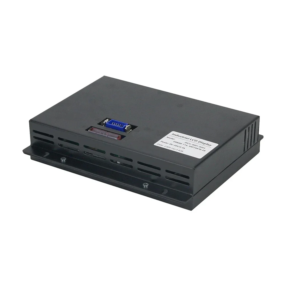 LCD Monitor 9 Inch A61L 0001 0093 D9MM 11A for CNC Machinery Direct CRT Swap Stainless Steel Housing and 24V DC Power