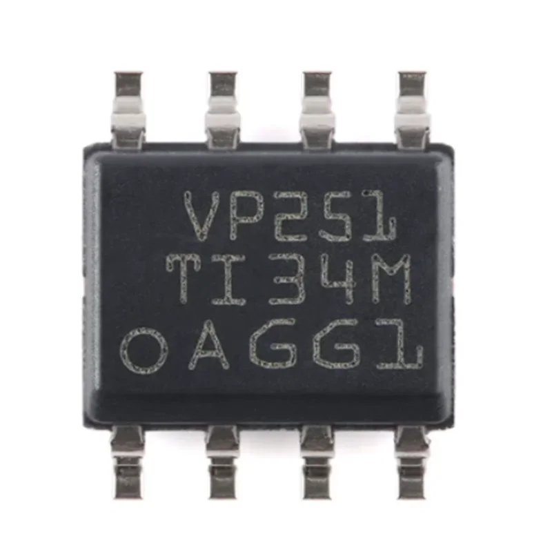 5pcs-20pcs SN65HVD251DR SOP8 Silkscreen VP251 SOIC-8 High-speed CAN bus transceiver (compatible with CAN 2.0A/B)
