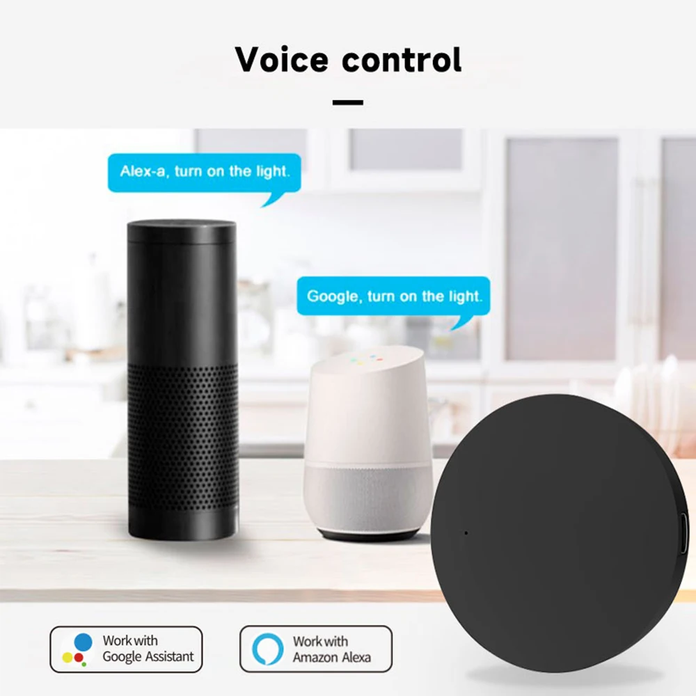 Wholesale Tuya WiFi IR Remote Control Smart Universal Infrared Smart Home Control for TV DVD AUD AC Works with Alexa Google Home