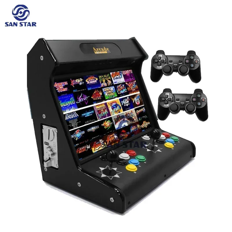 

Pandora 23000 arcade Game Plush Portable Arcade Bartop Machine with Coin System Bartop Arcade Bartop Machine