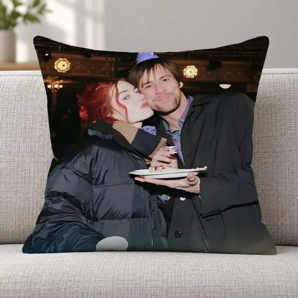 Movie E-Eternal Sunshine of the Spotless Mind Cushion Cover Soft Plush  throw pillow Sofa Bedroom Living Room Car Dorm Gift