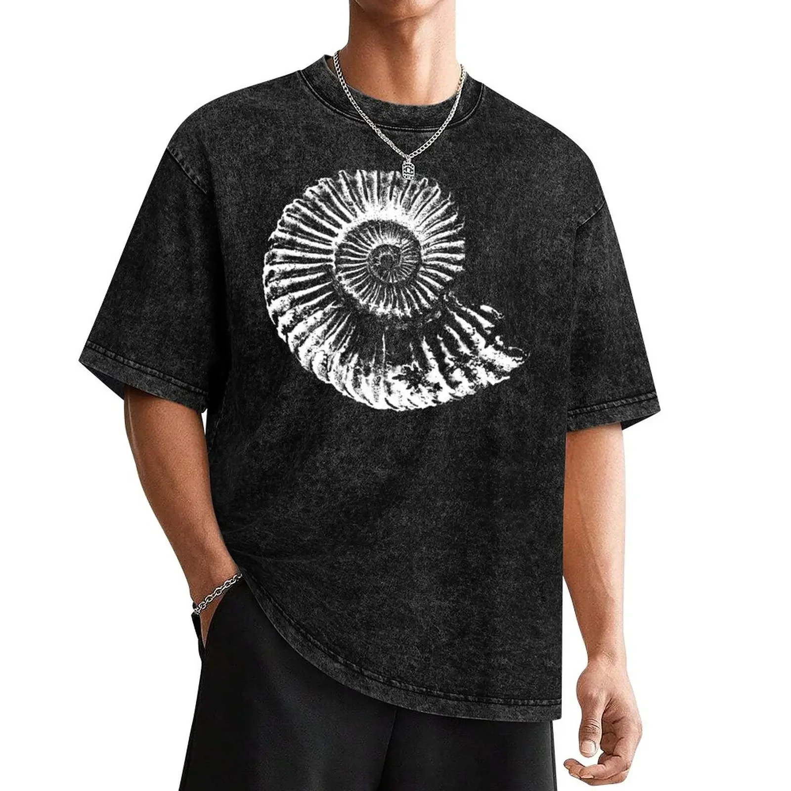 Ammonite fossil tshirt, ideal gift for fossil hunters T-Shirt graphic shirts man clothes mens shirts graphic tee