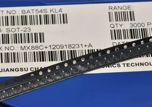 HAILANGNIAO 200PCS BAT54 BAT54S DIODE SCHTK DUAL 30V 200MA SOT23