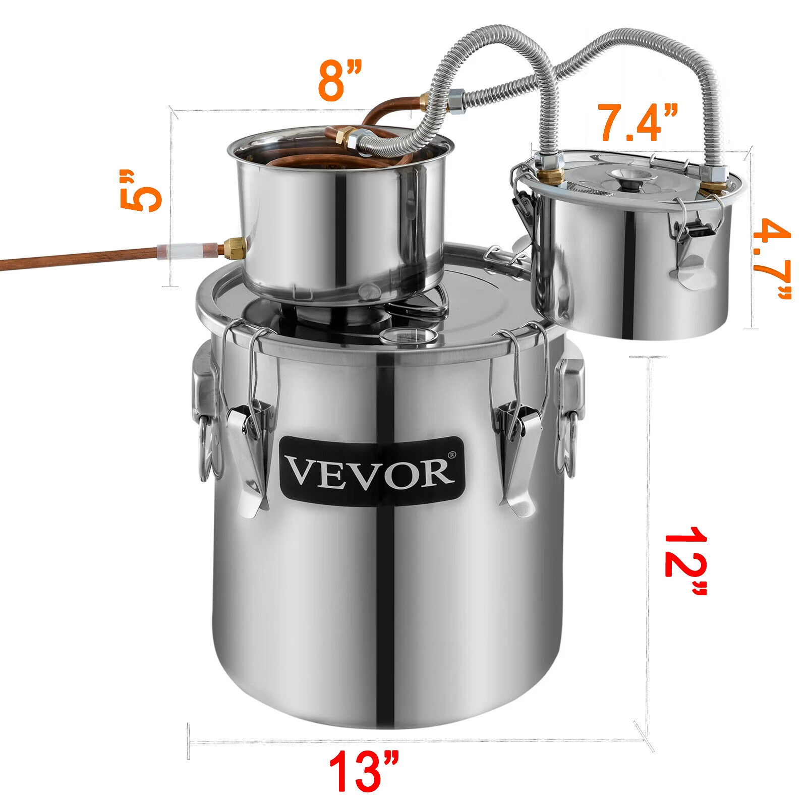 

Multi functional 21L alcohol distillation machine for commercial use