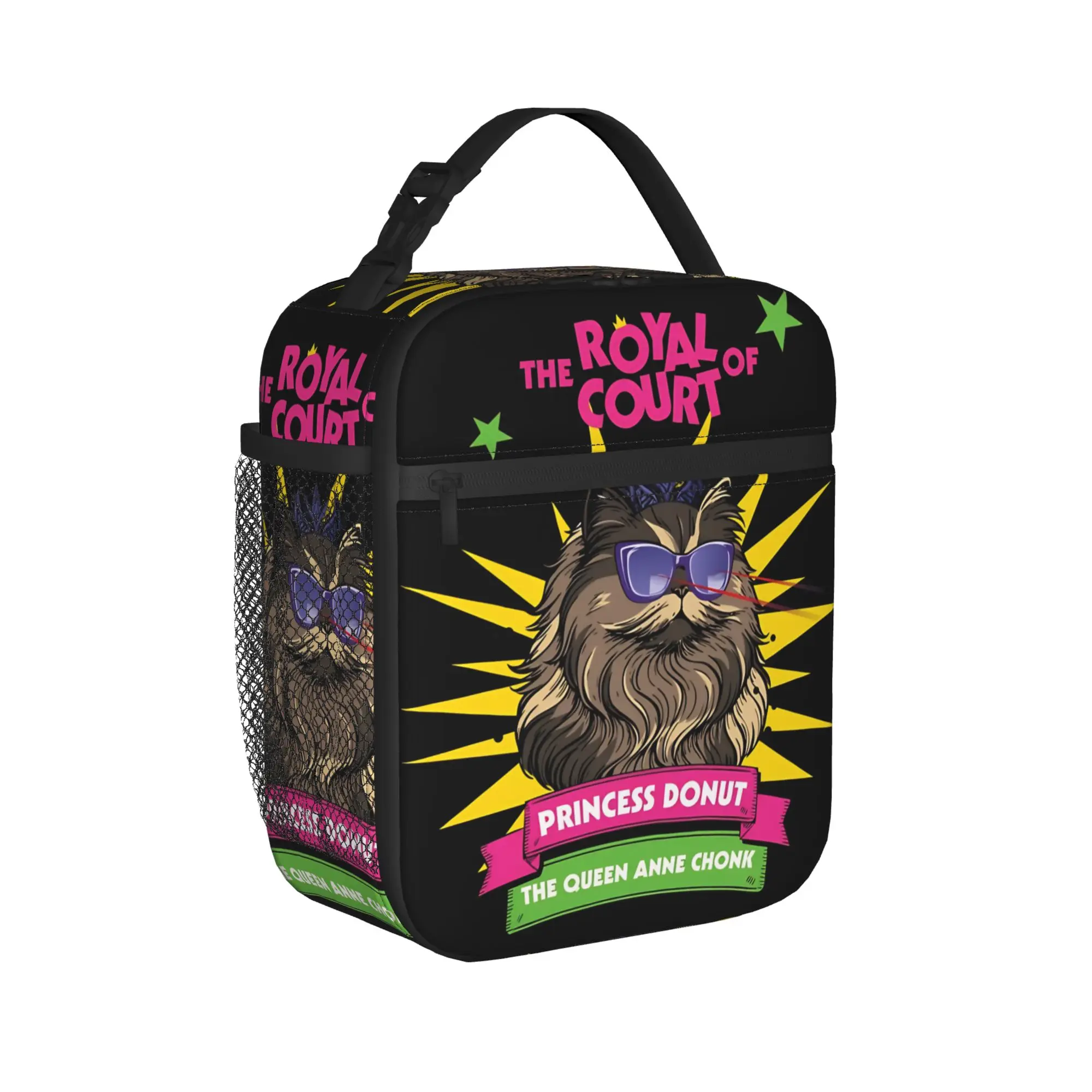 The Royal Court of Princess Donut  Dungeon Crawler Carl Insulated Lunch Bag Meal Container  Large Tote Lunch Box Food Handbags