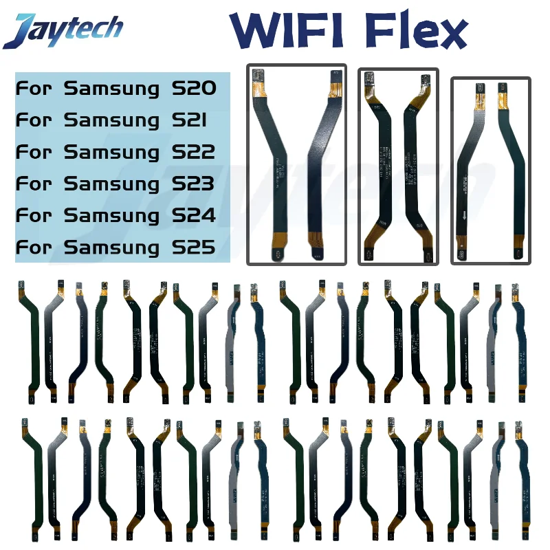 20 قطعة FPC الرئيسية شاشة الكريستال السائل ربط اللوحة الرئيسية فليكس كابل الشريط الشريط لسامسونج S20 S21 S22 S23 S24 زائد الترا