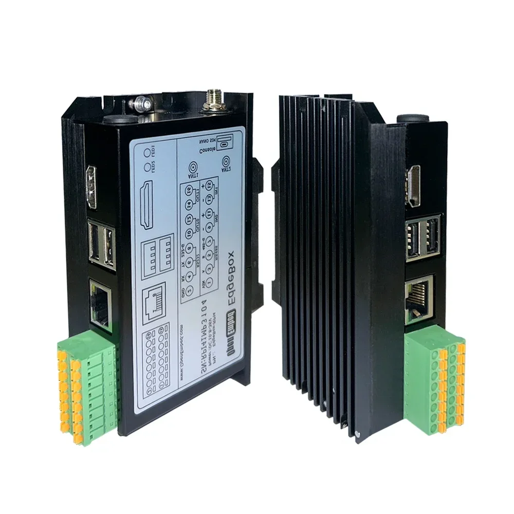 Free Shipping IOT PLC Control System Industrial Gateway RS485 Programmable Logic Controller 4G 32G WIFI CAN SCADA