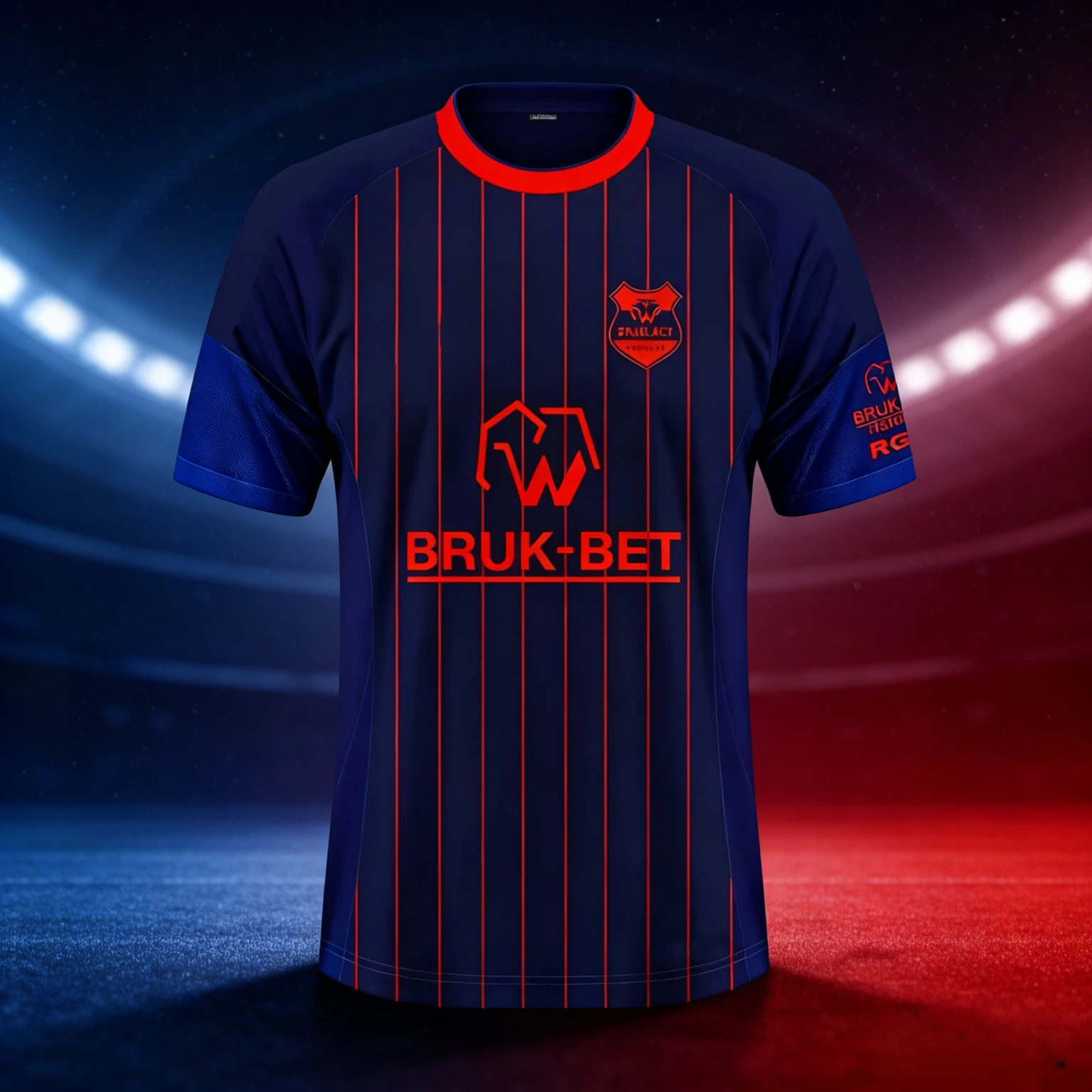 2026 Bruk-Bet Team Uniform Polish League Fan Edition Short Sleeved Breathable Quick Drying Sports T-Shirt New Model