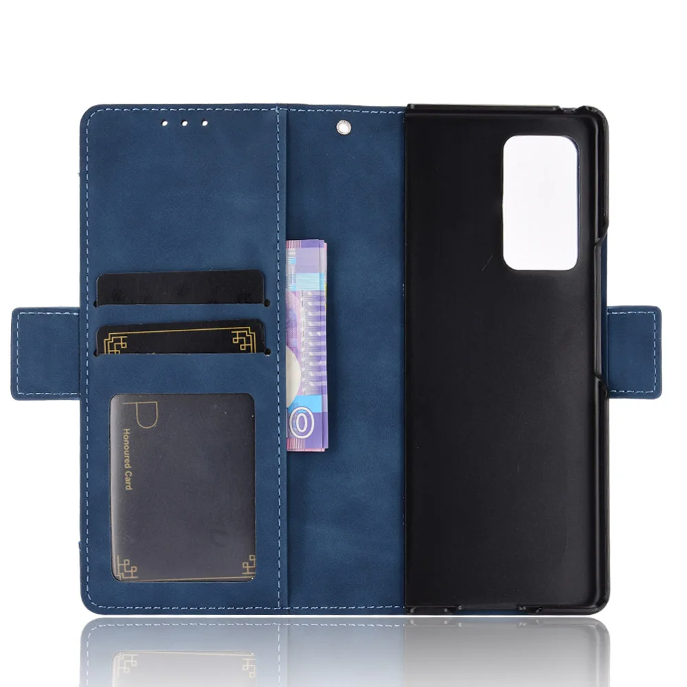 Flip Leather Cover For Samsung Galaxy Z Fold2 5G 7.6