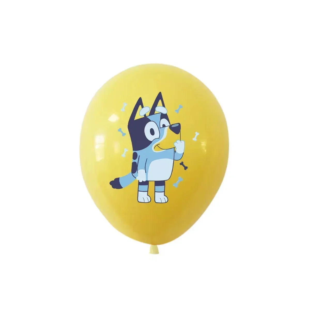 10Pcs Bluey Balloons Latex Cartoon Anime Bluey Bingo Birthday Party Decorations Baby Shower Kids 12 Inch Helium Balloon