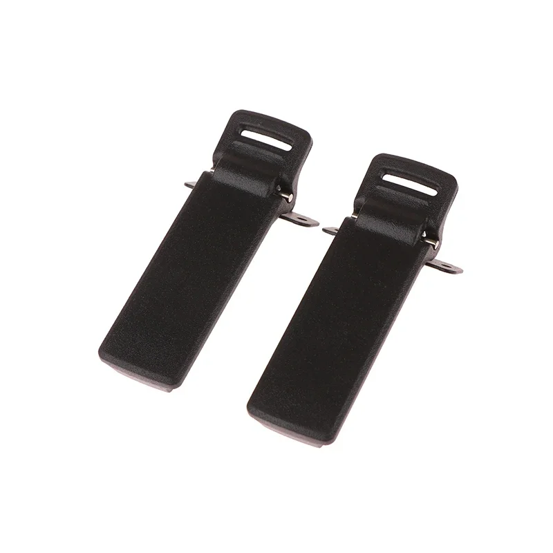2Pcs Belt Clips Walkie Talkie Spare Part Back Belt Clip For Baofeng 2-way Radio UV5R Accessories