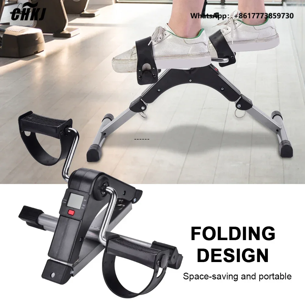 

CHKJ Exercise Gym Exercise Indoor Folding Trainer Pedal Fitness Exerciser Leg Workout Trainer Exercise