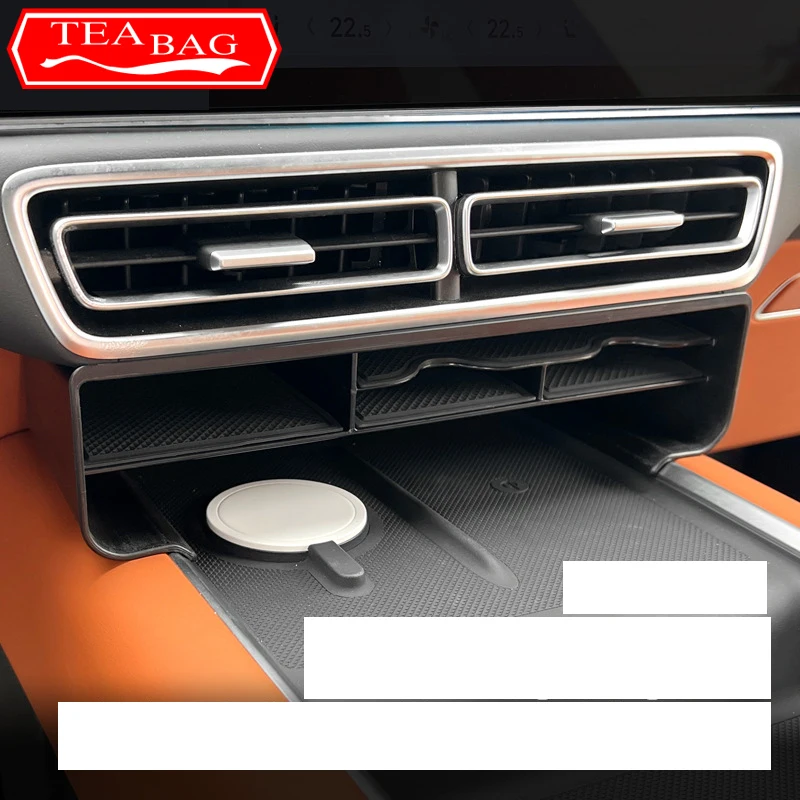 

For Li Lixiang L6 L7 L8 L9 Car Styling Storage Box Under Central Control Air Outlet Interior Decorations Auto Accessories