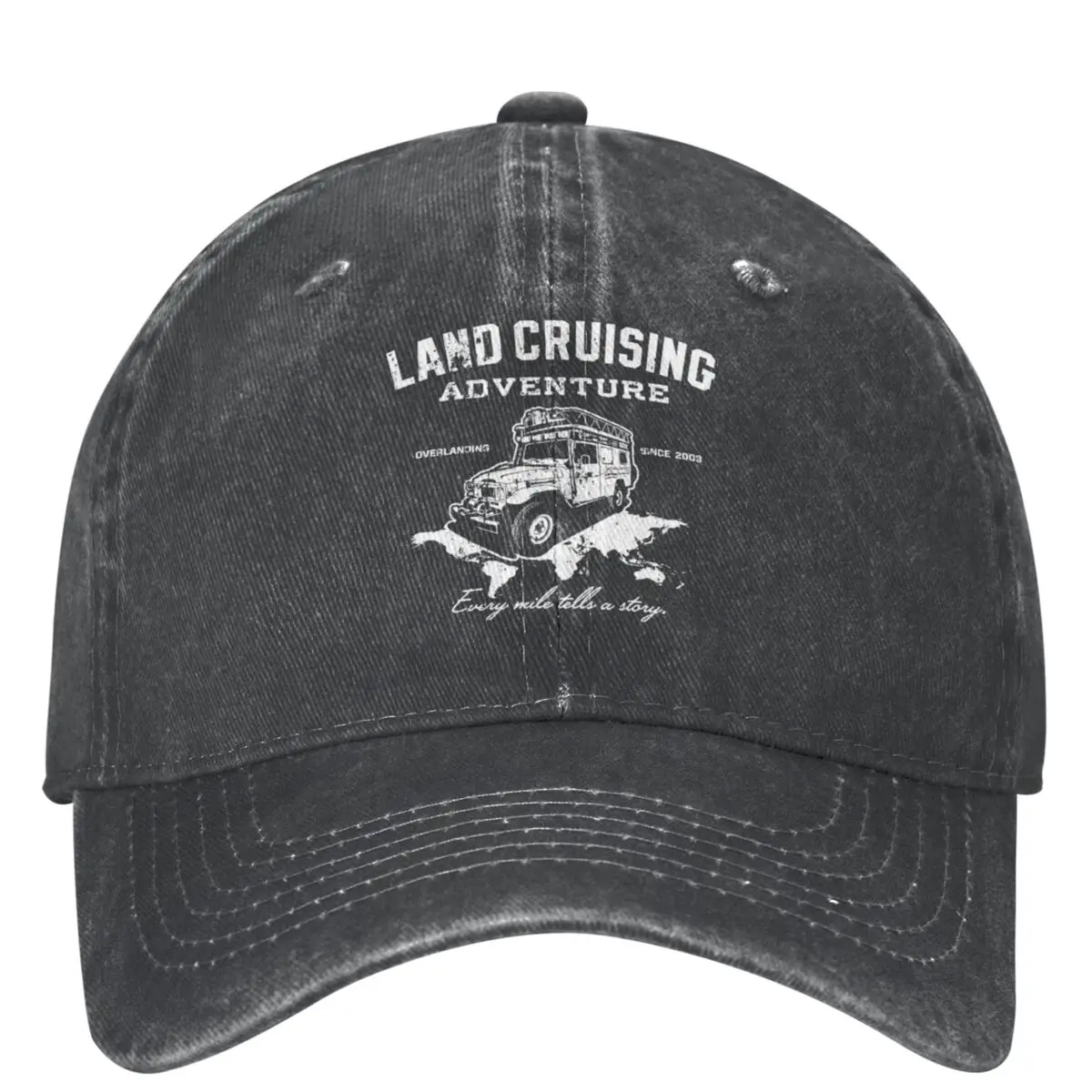 Land Cruiser 80 Landcruising Caps Merch For Men Women Baseball Caps Classic Overland Travel Sun Trucker Hats Adjustable