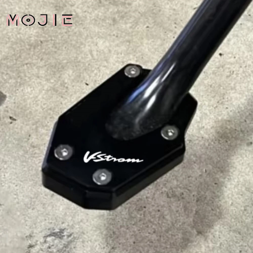 

2025 Side Stand Enlarger Pad Kickstand Extension Plate Motorcycle For SUZUKI VSTROM V-STORM 250 800DE 1000 1000XT 1050DE 1050XT