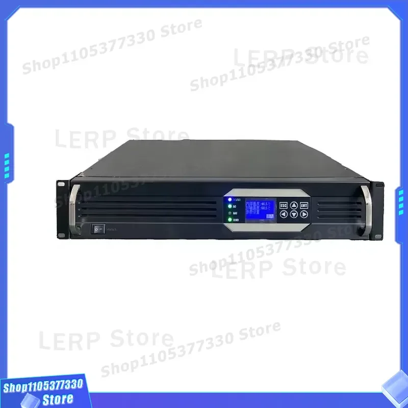 1KVA 800W Pure Sine Wave Inverter 110V DC to 220V AC Off Grid Power Converter Rack Mount Solar Energy System for Home Use Off