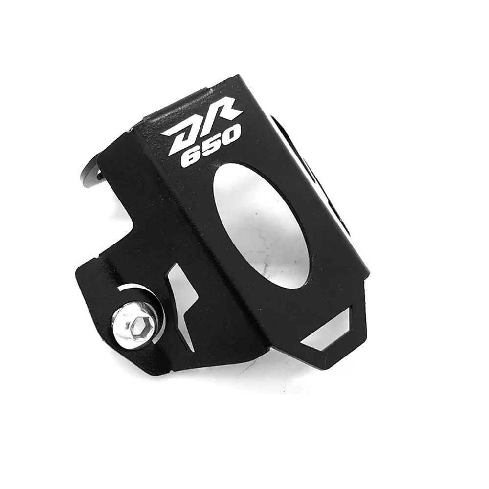 غطاء زيت الدراجة النارية مضخة الفرامل الخلفية خزان الزيت السائل الحرس حامي لسوزوكي DR 650 DR650S/SE