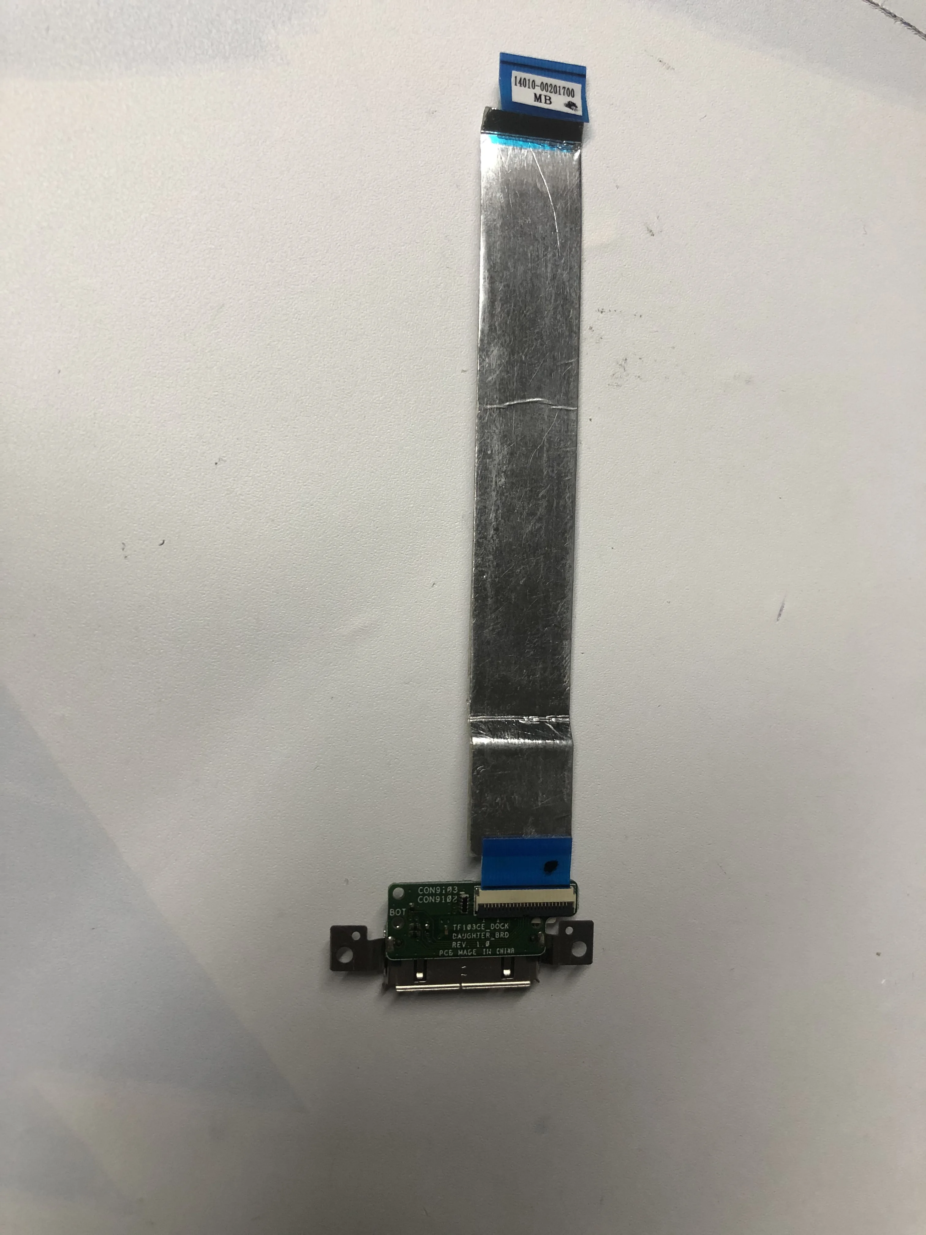 Orijinal TF103C TP USB ATMEL BRD güç kartı FOR ASUS Transformer Pad için 10.1 K010 tf103c TF103CE TF103CG şarj kurulu