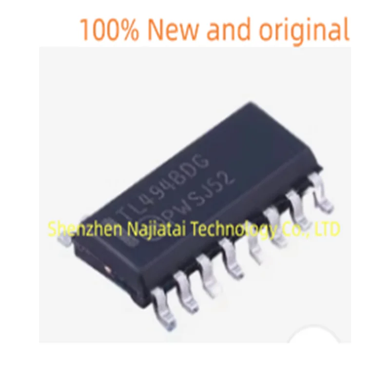 

10PCS/LOT 100% New Original TL494BDR2G TL494 BDR2G SOP16 IC Chip