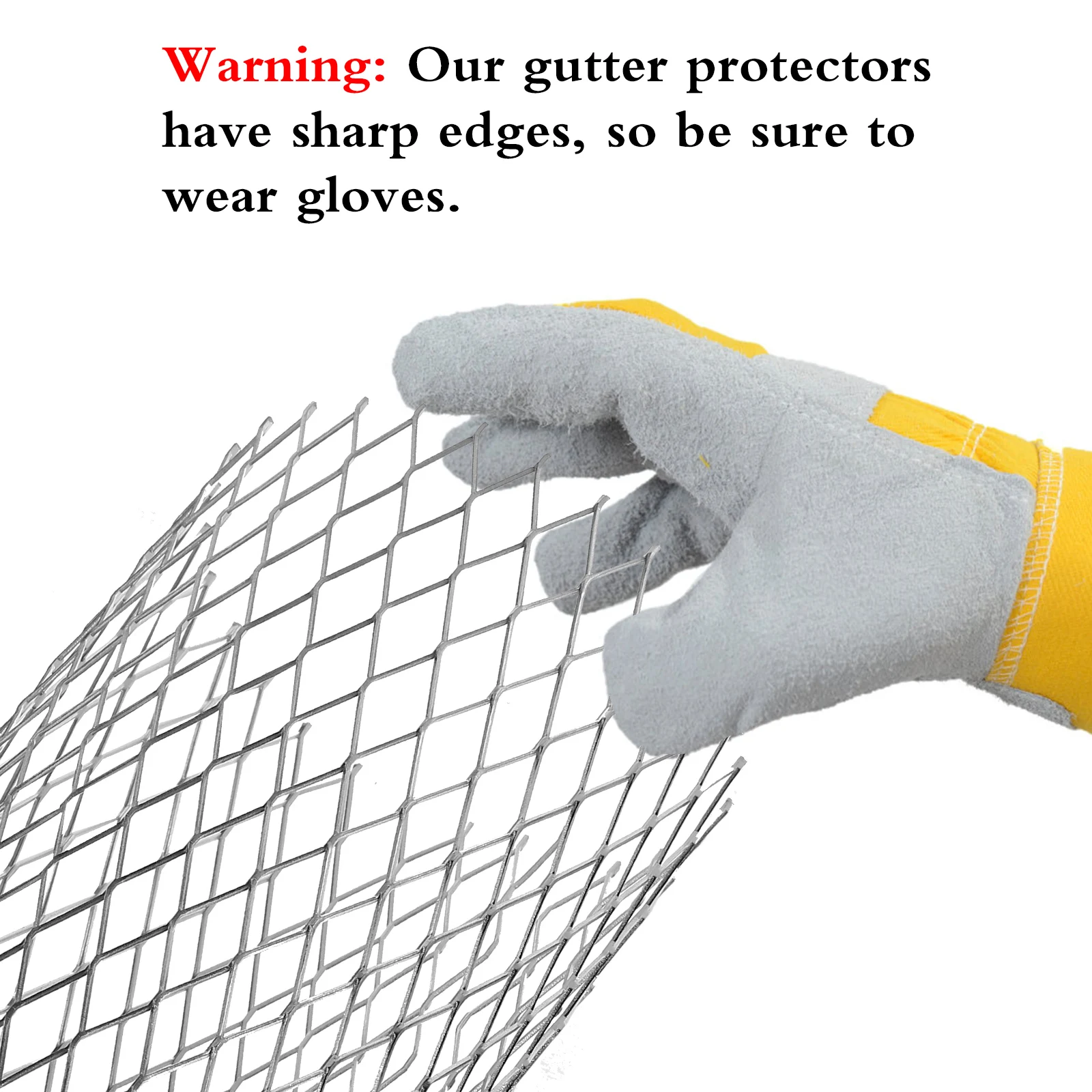 

6pcs Leaf Filter Gutter Guard Strainer Downspout Screen Aluminum Plate Mesh Protector Drain Cover Pipe Facility