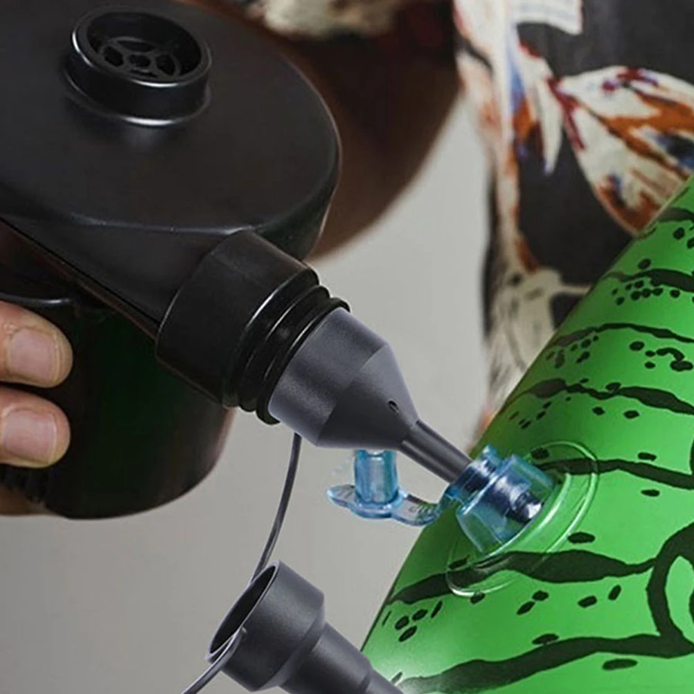 

5 Sets Inflatable Mouth Air Mattress Pump Bed Accessories Electric Nozzles Plastic Valve