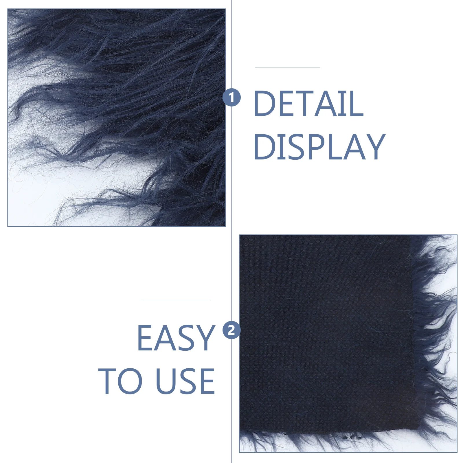 بطانية أطفال حديثي الولادة، حصيرة متينة ناعمة للرضع، دعامة صور باللون الأزرق الداكن لحديثي الولادة، بطانية تصوير للرضع #2