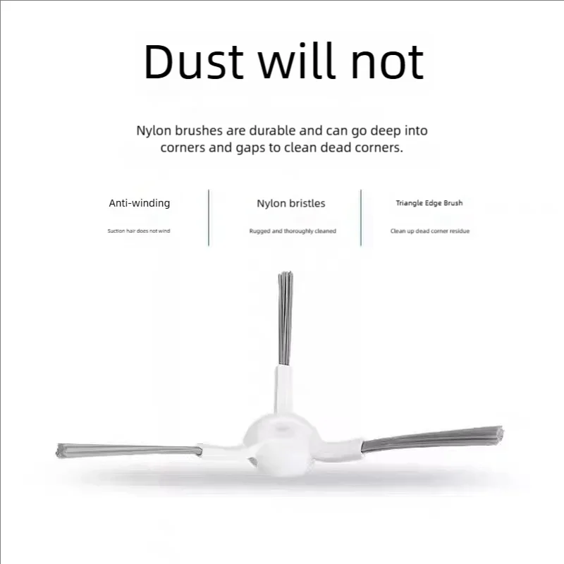For Xiaomi X10, X10+, X20, X20+ Robot Vacuum Cleaner Accessories: Main & Side Brushes, Dust Bags, Mop Cloths, Mop Brackets