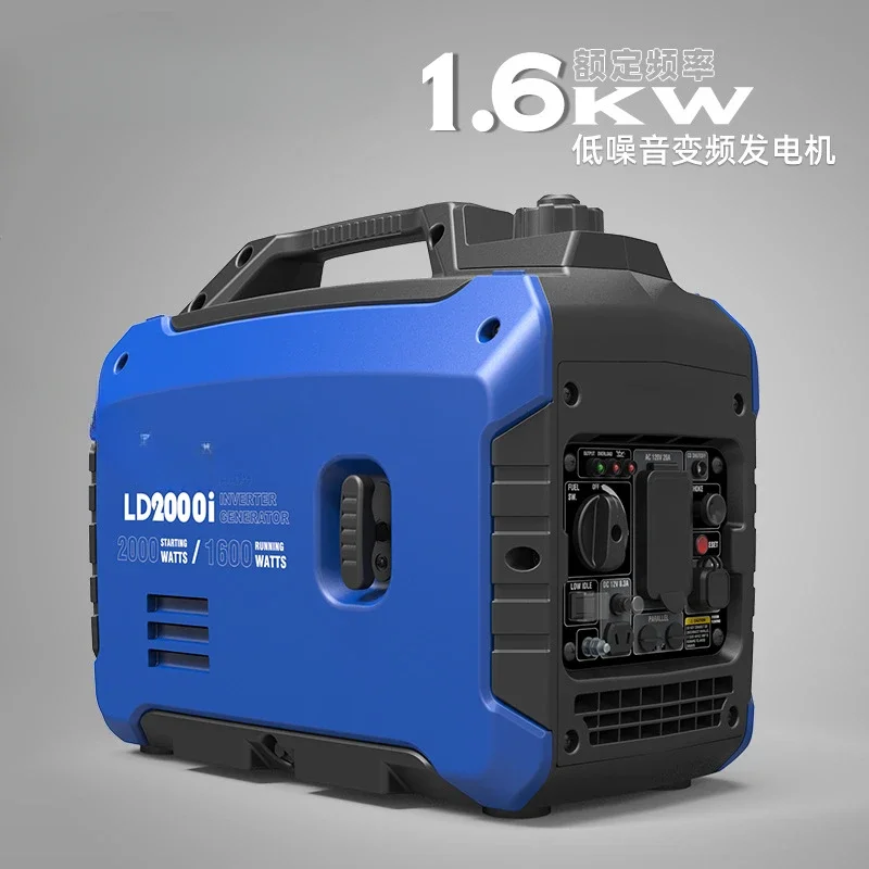 1/2/3/5kw Benzine Variabele Frequentie Generator 220V Eenfase Handstart Rv Reizen Naar Huis Buiten Draagbaar